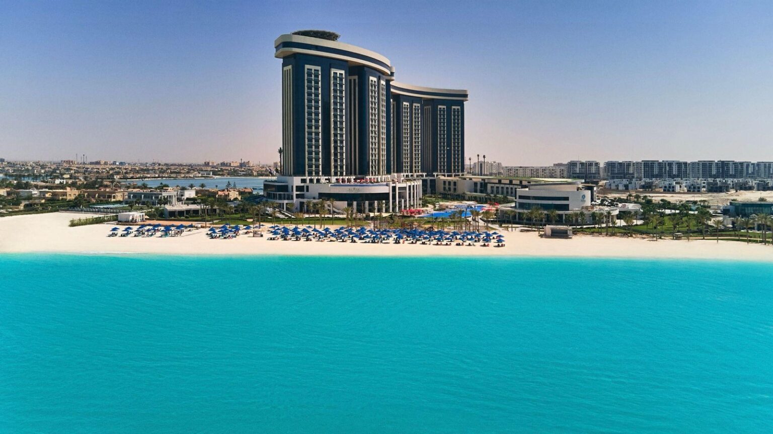Hurghada and Alamein resorts included in Rixos Hotels Egypt New Year 2027 plans: a Rixos beachfront resort on the Egyptian coast